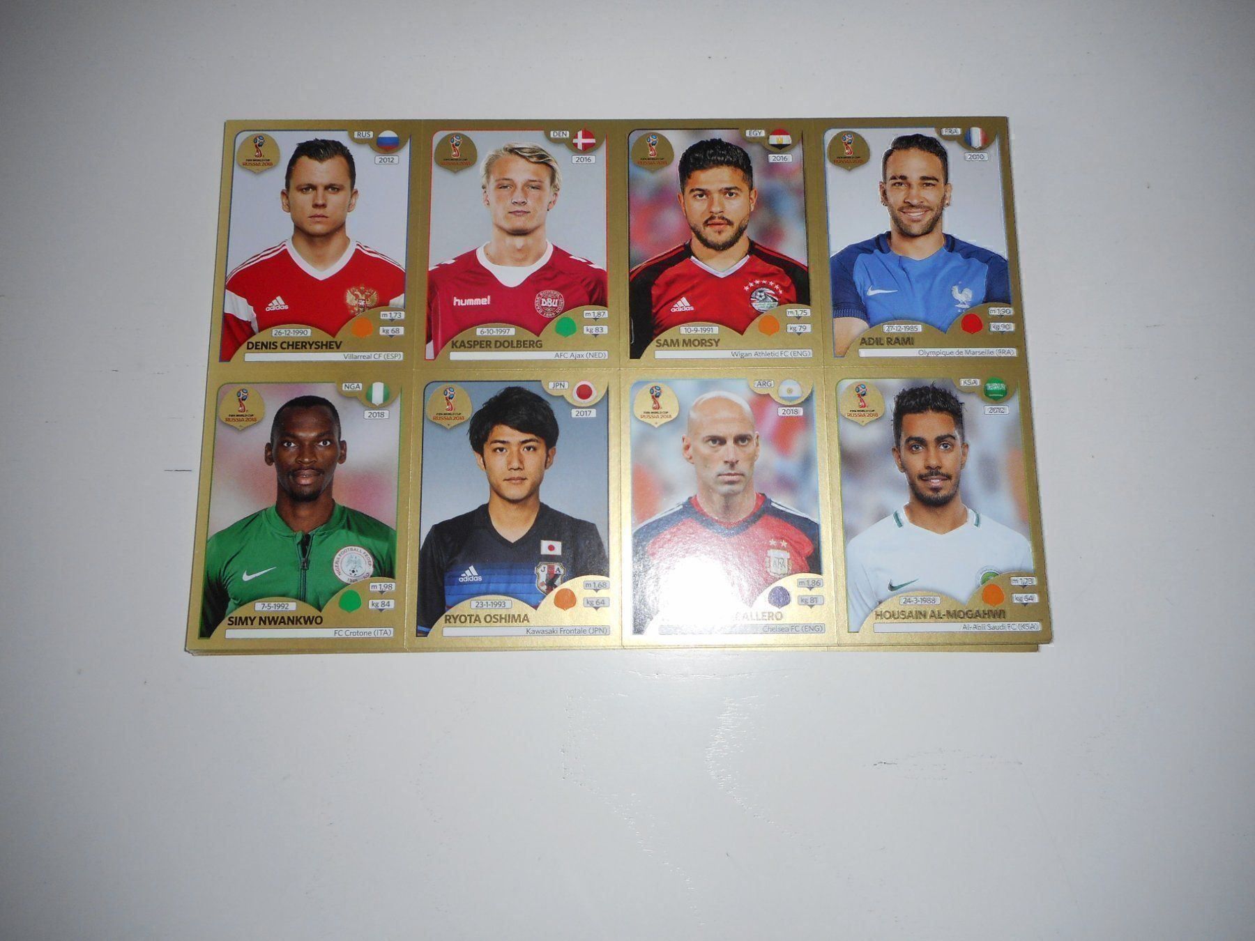 Panini Carte collezionabili: PANINI 2018 WM Russia Update Set 92 Stk. – Usato da Cham venduto da Paniniworld 3