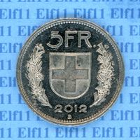 CHF___5.00 2012 vz+ 5 Franken