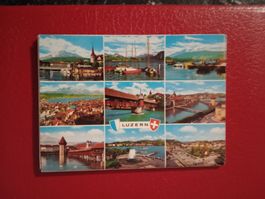 AK Luzern 8 teiliger Leporello ältere Edition