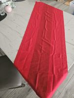 Tischläufer Sander rot 150x50 cm guter Zustand
