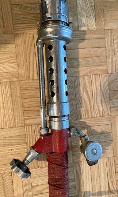 Feuerlöscher: Schaumstrahlrohr, Feuerwehr, antik – Gebraucht aus Kriens von heleneb02 2