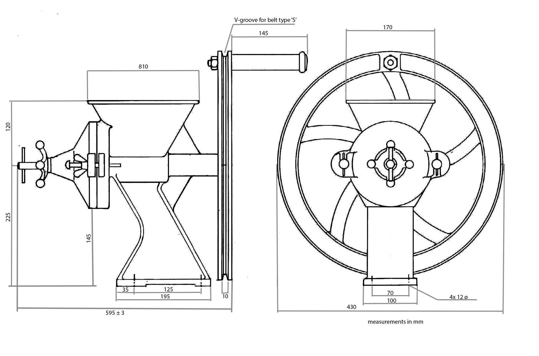 Elettrodomestici da cucina: Diamant D 525 Handgetreidemühle – Nuovo e nell'imballaggio originale da Bottighofen venduto da zaap 2