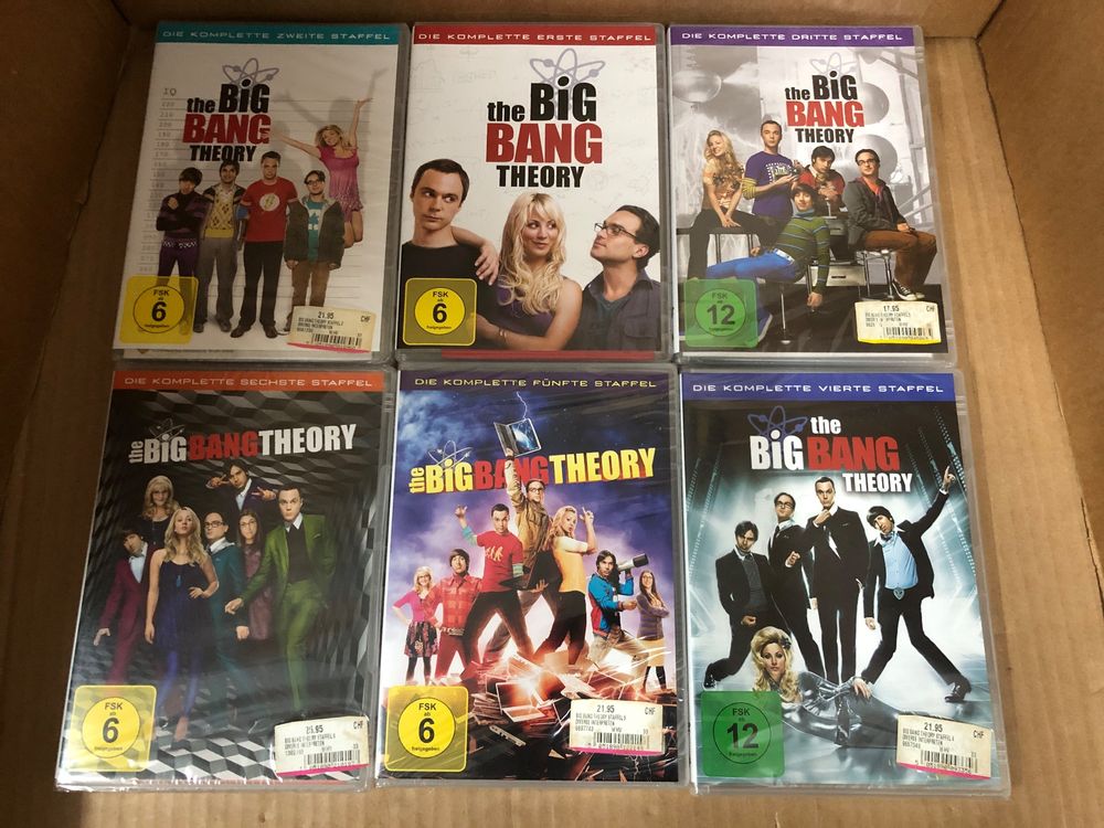 The Big Bang Theorie Staffel 1 - 6 (Gebraucht) in Eschlikon TG für CHF ...