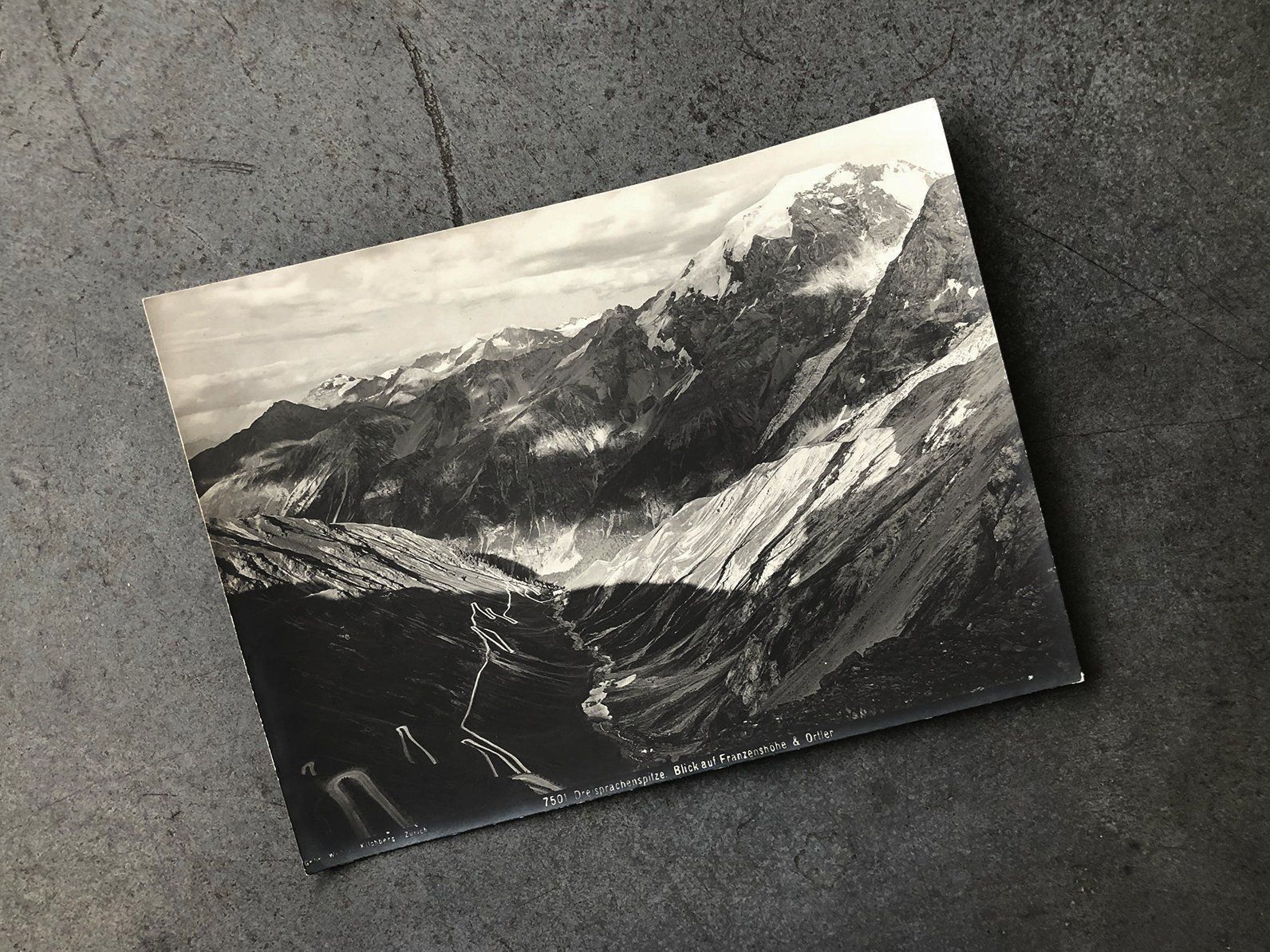 Foto & Immagini: Fotografie Dreisprachenspitze ca. 1900 – Usato da Chur venduto da dr.retro