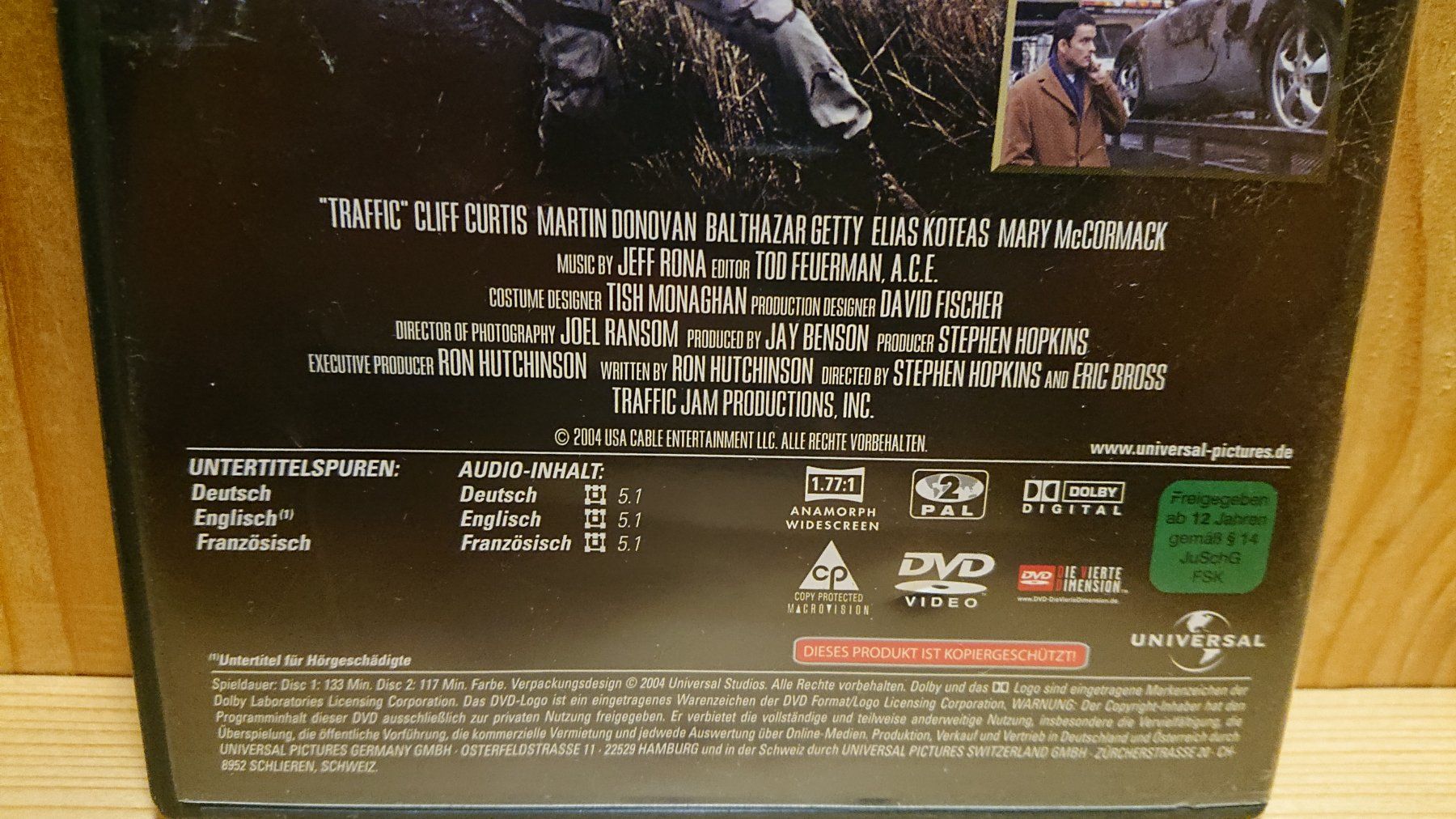 Tutti i DVDs: TRAFFIC Die Miniserie 2 Disc Extended Version auf DVD – Usato da Wilderswil venduto da Exebub 3