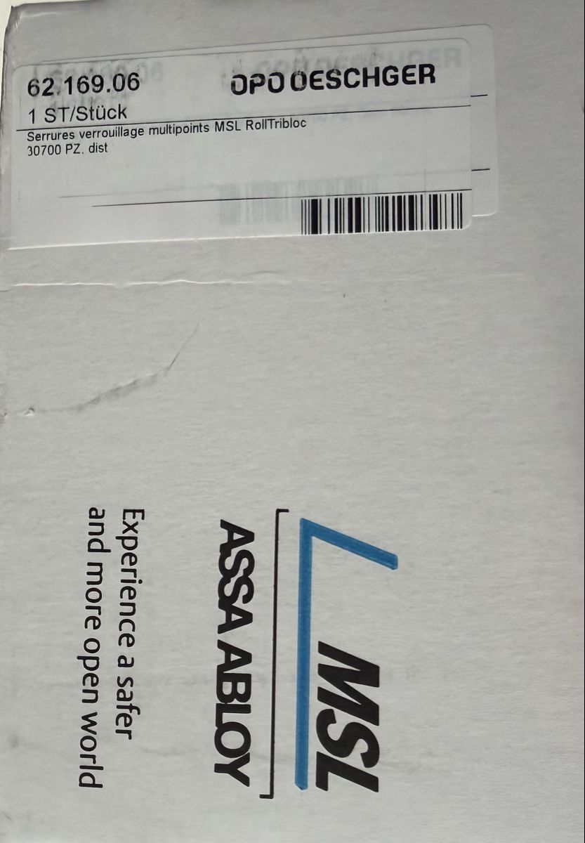 Ferramenta: Serrure multipoints MSL RollTribloc 30700 – Nuovo (secondo la descrizione) da Lausanne venduto da OFFICINA.shop 2
