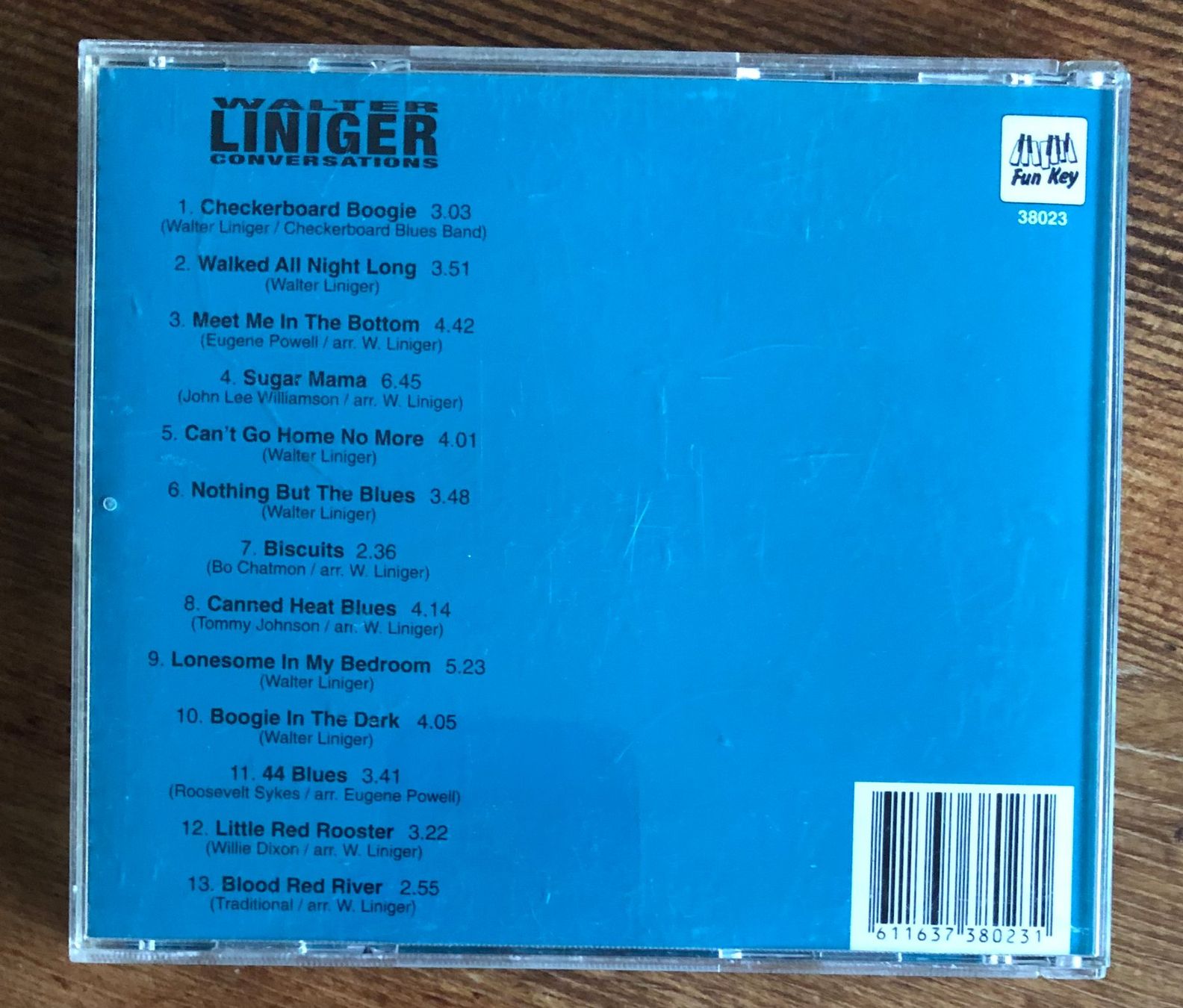 CD: Wale Liniger – Conversations CD, Checkerboard Blues Band – Usato da Luzern venduto da Schlafenicht00 1