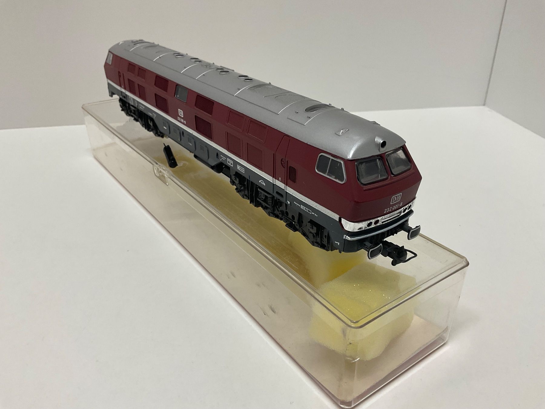 Rivarossi Modelleisenbahnen: Rivarossi H0, BR 232 001-8, der DB, stark Bespielt – Gebraucht aus Chur von Chur75 4