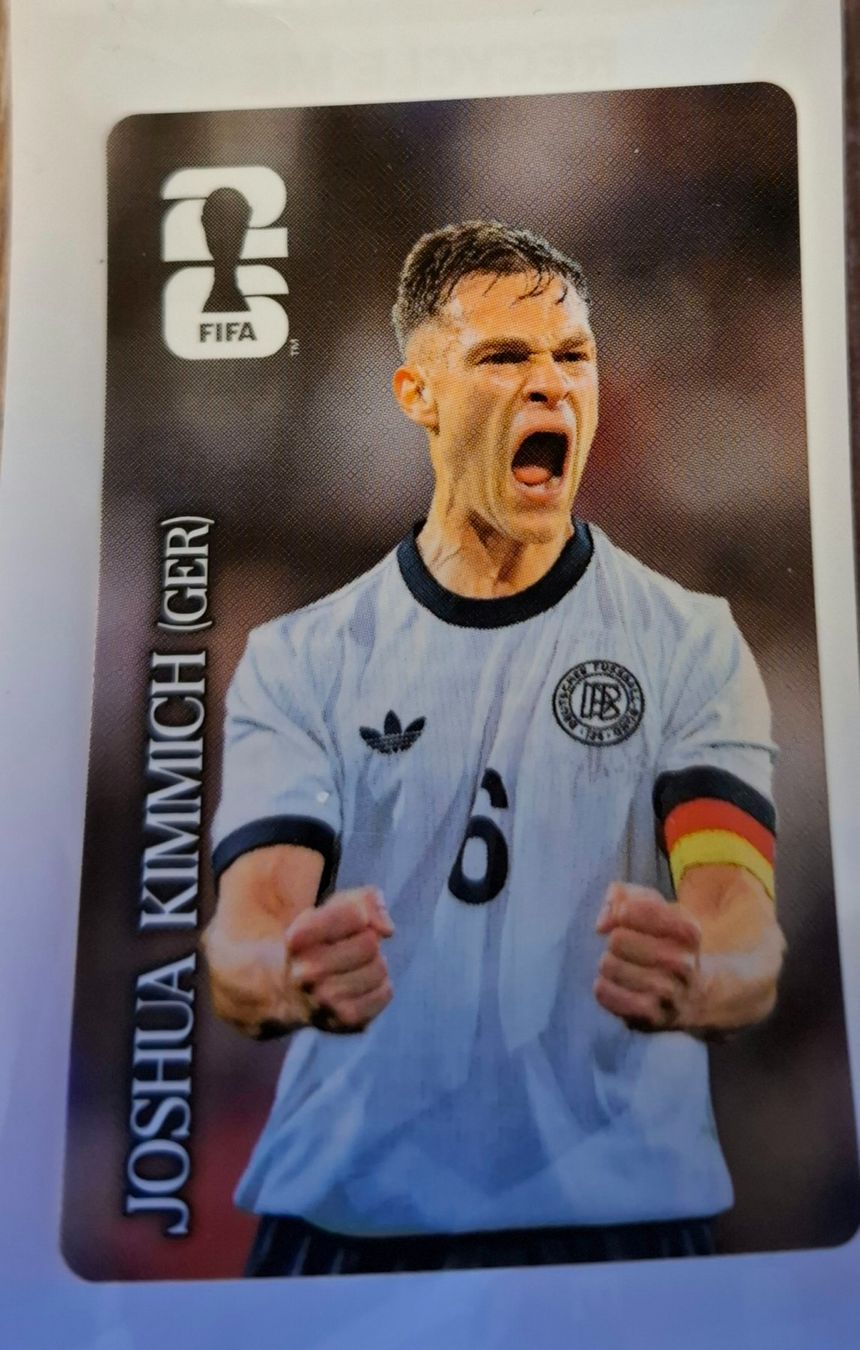 Panini Carte collezionabili: WM 2026 CC2 JOSHUA KIMMICH Coca Cola Paninibild . – Nuovo (secondo la descrizione) da Rotkreuz venduto da keerthdi