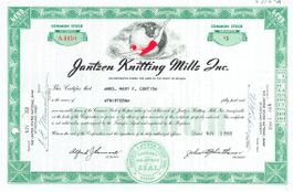 Jantzen Knitting Mills Inc. - 1952