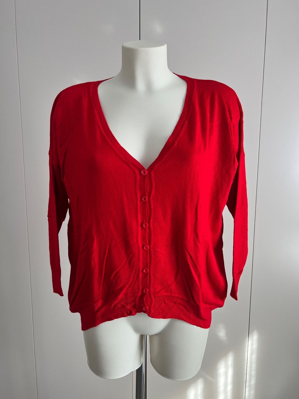 Gilet & Giacche senza maniche: Red vest with butterfly - TU / 1 size – Nuovo (secondo la descrizione) da Cama venduto da UnleashdByAna 1