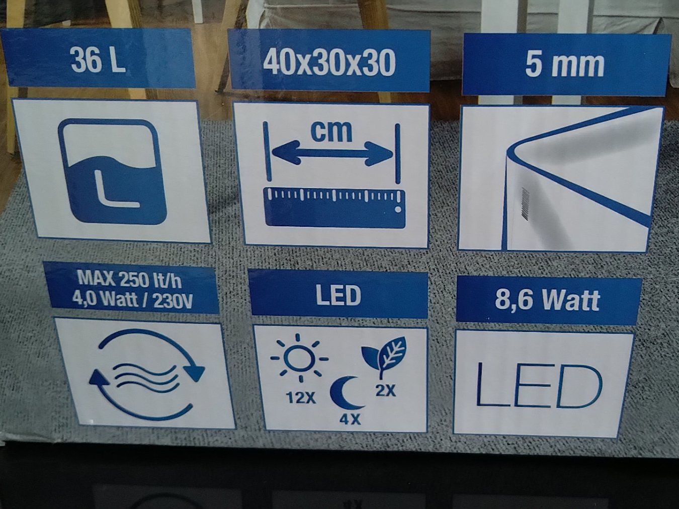Acquari: Amtra Nano-aquarium 36L – Usato da Lucens venduto da Ezilla 7