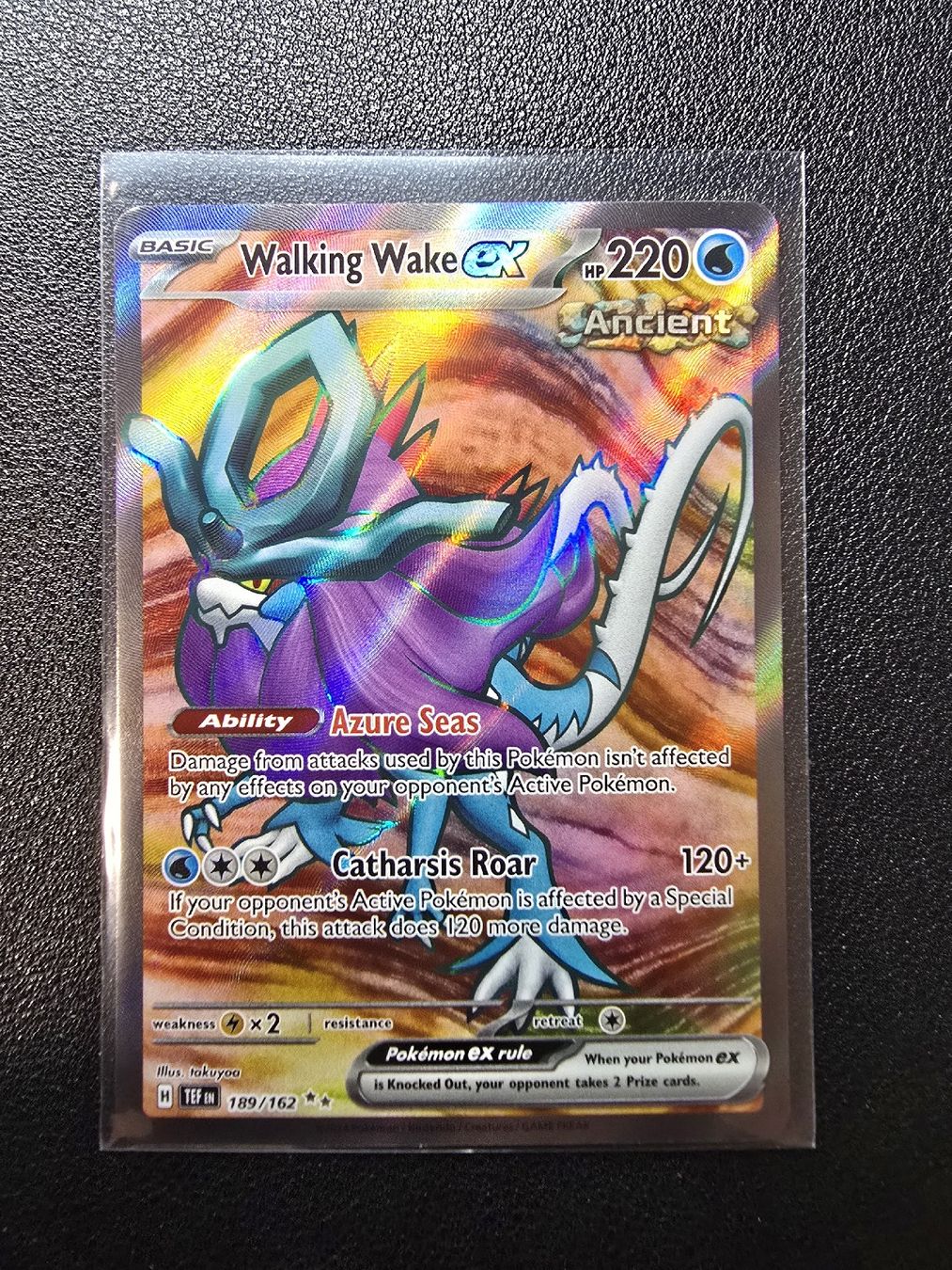 Pokémon Carte collezionabili: Walking Wake 189/162 – Usato da Sementina venduto da Pplat1num