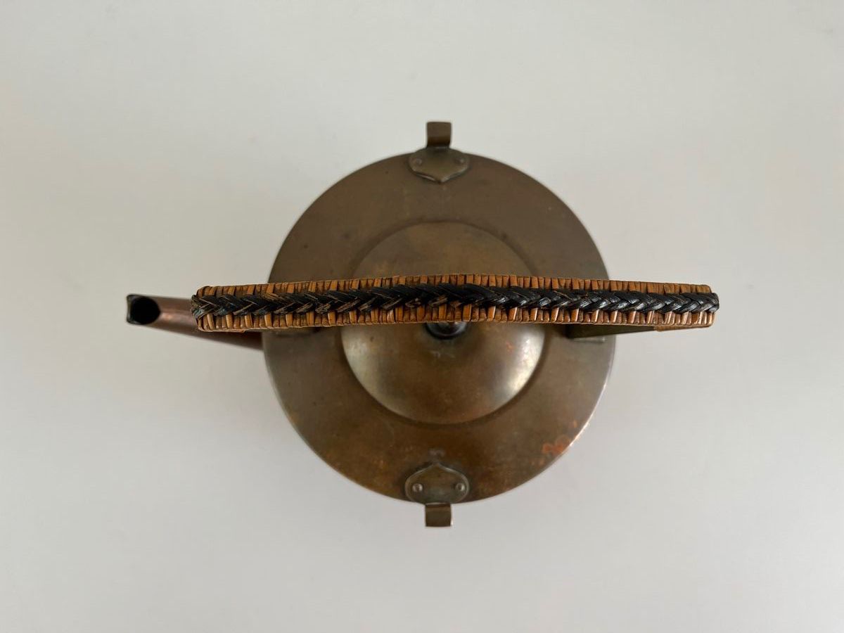 WMF Teiere: Art Deco Kupfer Teekanne WMF – Usato da Wetzikon ZH venduto da seli03 6