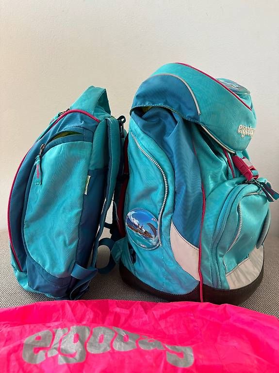Sacs & sacs à dos: Ergobag PACK Hula HoopBär in türkis mit pink – D'occasion à Solothurn par f.e. 2
