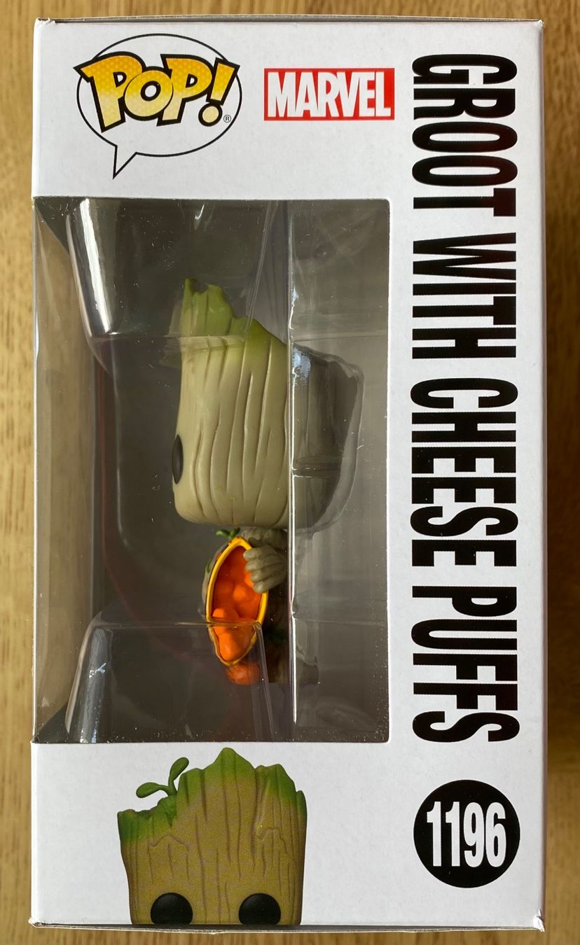 Funko Statuette: Funko Pop! Groot with Cheese Puffs Marvel – Nuovo e nell'imballaggio originale da Rafz venduto da SaintCruz 1