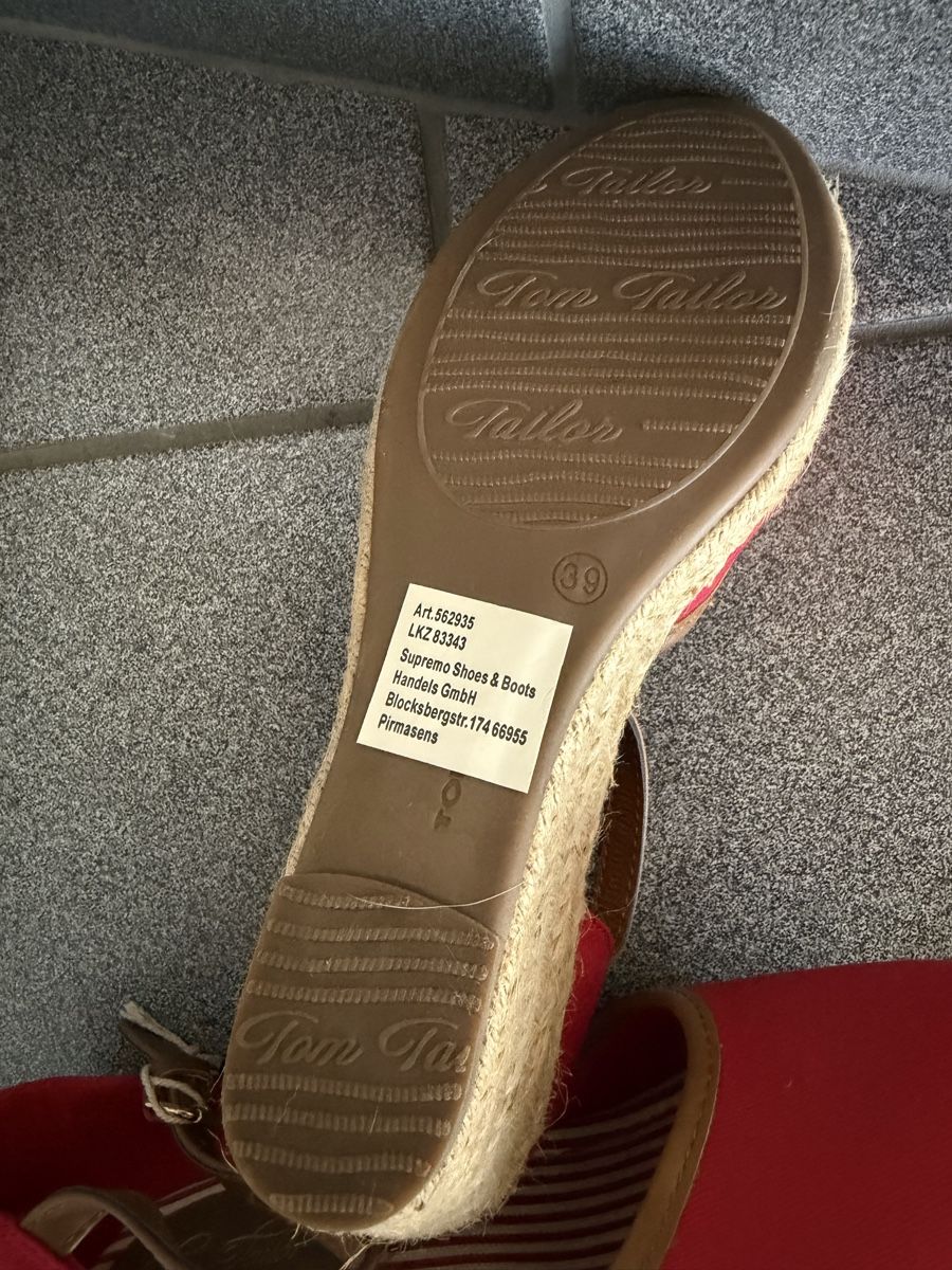 Scarpe da donna: Tom Tailor Schuhe  – Nuovo (secondo la descrizione) da Rupperswil venduto da Maddl85 2