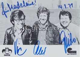 Trio Eugster - Musikgruppe - Autogramm