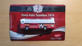 Coca Cola Teambus Deutschland 1974 Fifa WM 1:87 OVP