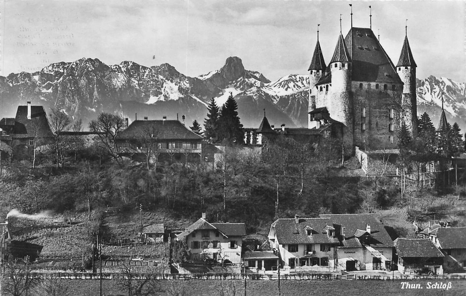 Cartoline postali: Thun Schloss – Usato da Biasca venduto da Blenio71