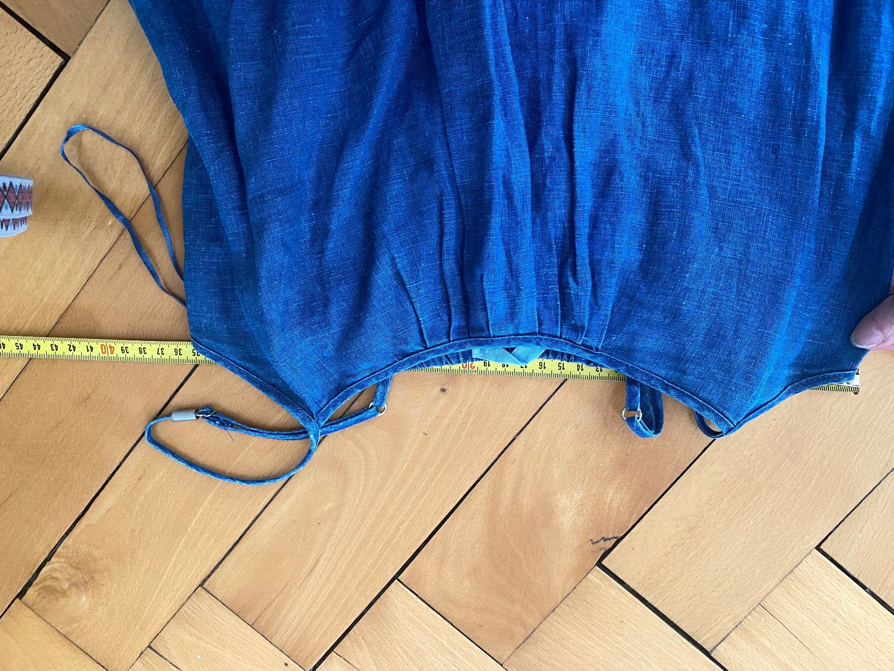 Mango Top: Top Lin Mango XS Bleu jeans – Usato da Küssnacht am Rigi venduto da FFKA 5