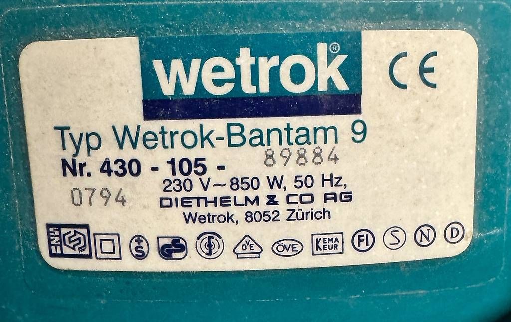 Wetrok Aspirateurs & Accessoires: Staubsauger Wetrok Bantam 9 – D'occasion à Bern par Mjaltori 2
