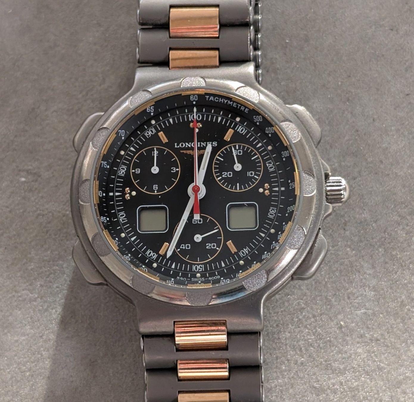 Longines Orologi: Longines Conquest Titanium  Ø ca. 40mm – Difettoso da Oberbüren venduto da Space20