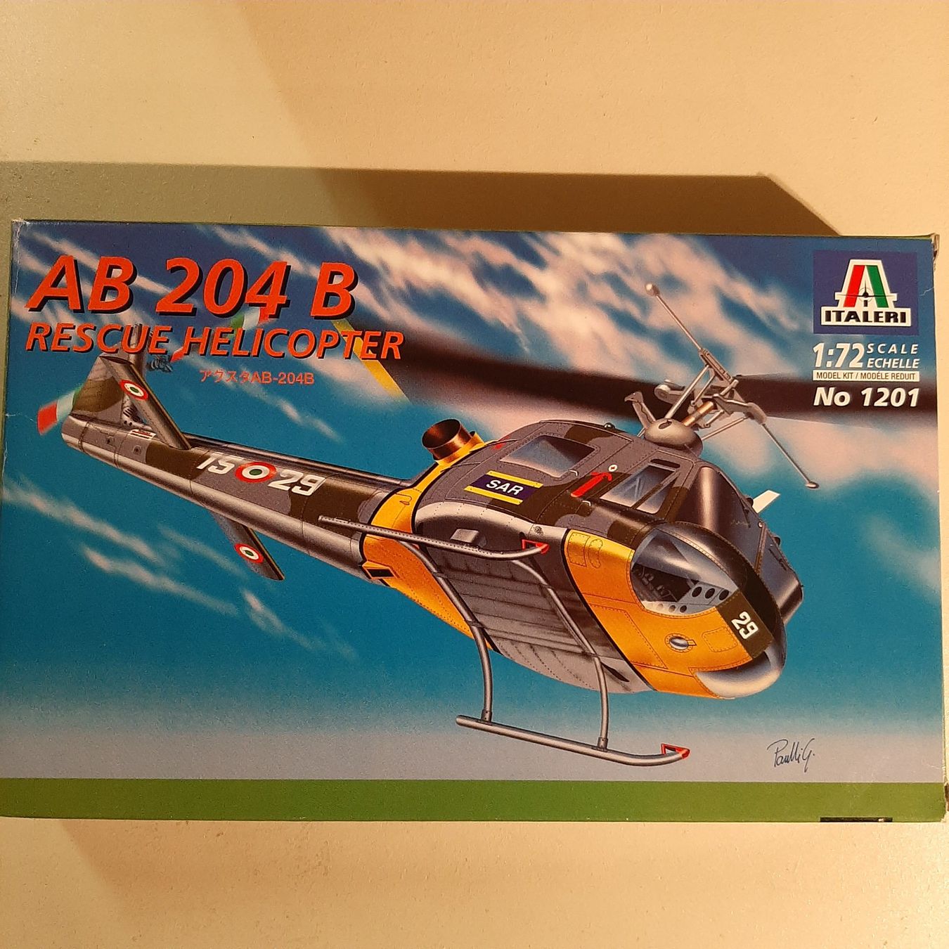 Italeri Kit di modellismo & Modellini statici: 1045 ... Bell AB-204 B ... Italeri 1201 – Usato da Bonstetten venduto da Benibanny59
