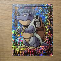 Blastoise holo 1999 merlin sticker