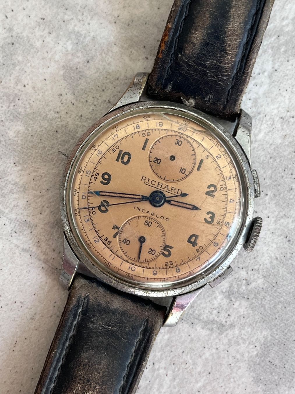 Orologi: Richard Vintage Chronograph – Difettoso da steffisburg venduto da chinchilla3
