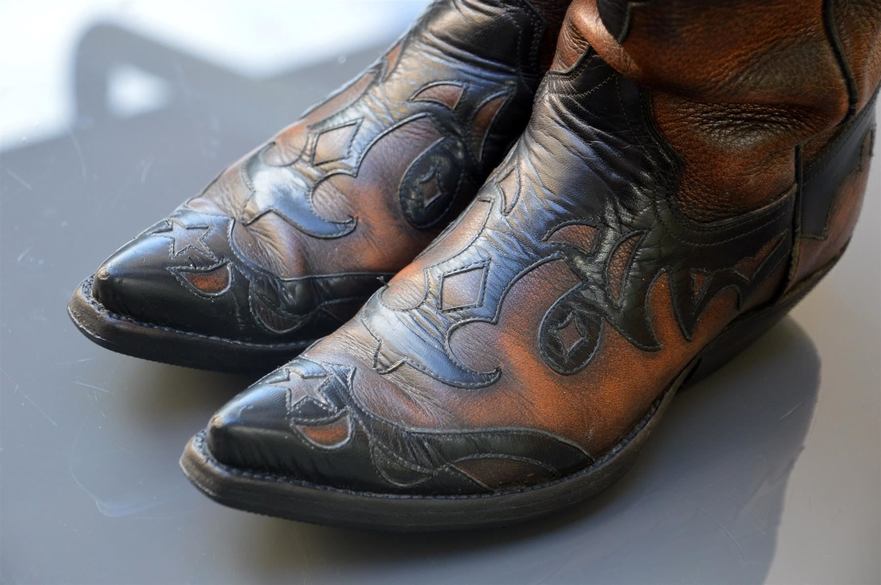 Scarpe da donna: Boots / Bottes de cow-boy Tony Mora .37 – Usato da Collonges venduto da Auganien 2