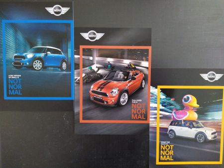 3 Postkarten MINI
