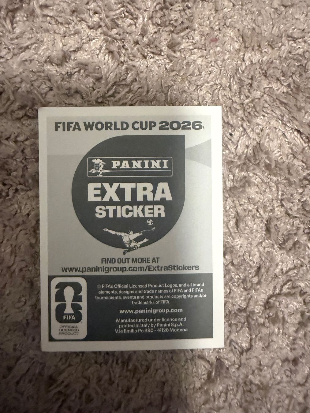 Panini Carte collezionabili: Panini WM 2026 Sticker - Moisés Caicedo, Extra Sticker – Nuovo e nell'imballaggio originale da Maienfeld venduto da Marija123 1