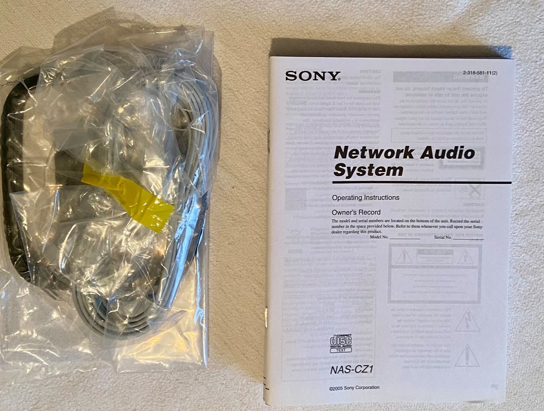Sony Lettore multimediale & Streamer: Netzwerk Audiosystem Sony NAS-CZ1 – Usato da St. Gallen venduto da cibello 6