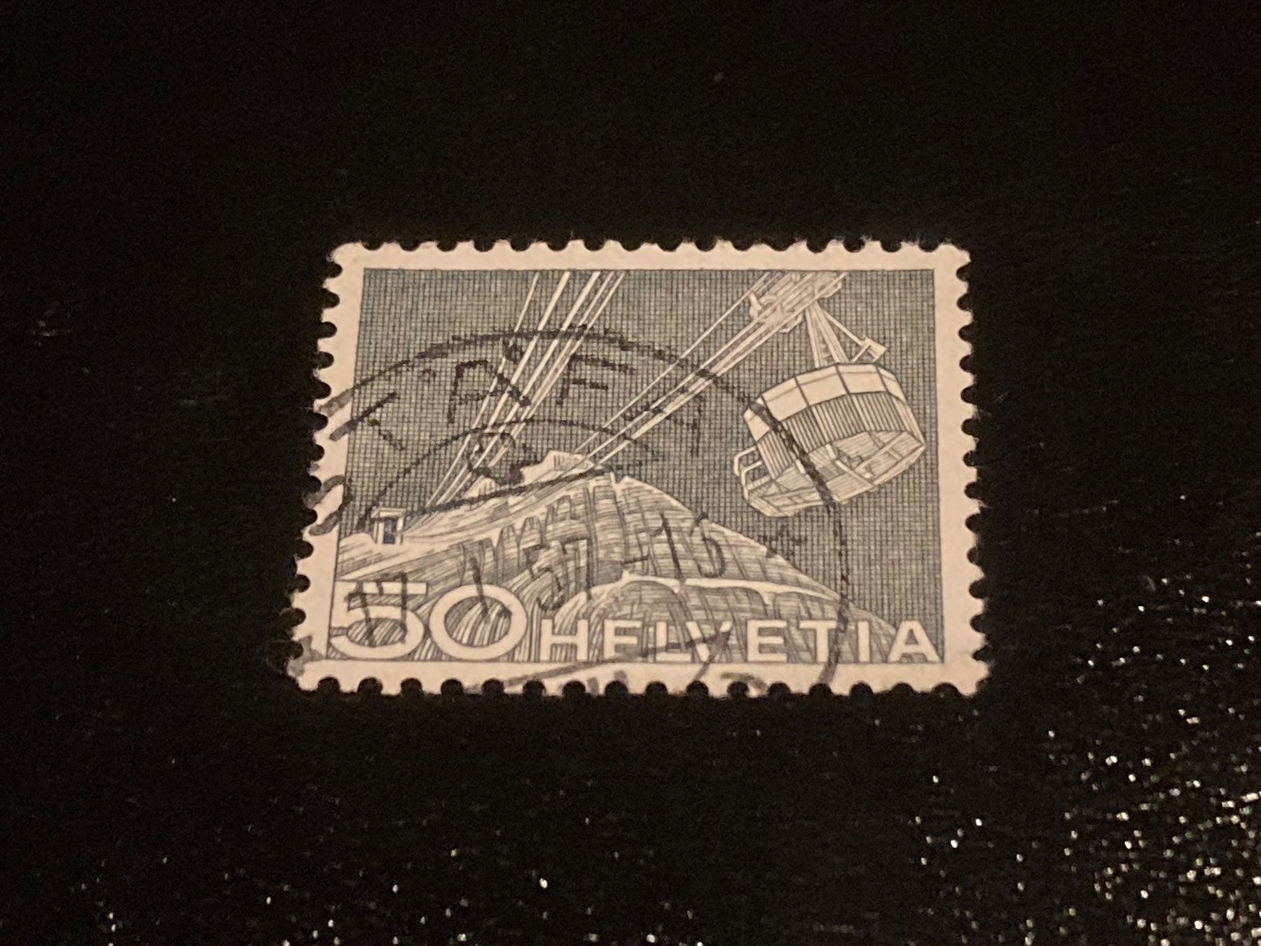 Alle Briefmarken: Schwebebahn ZNr. 306 - 1949 Vollstempel Stäfa – Gebraucht aus Reinach BL von Haexli_46