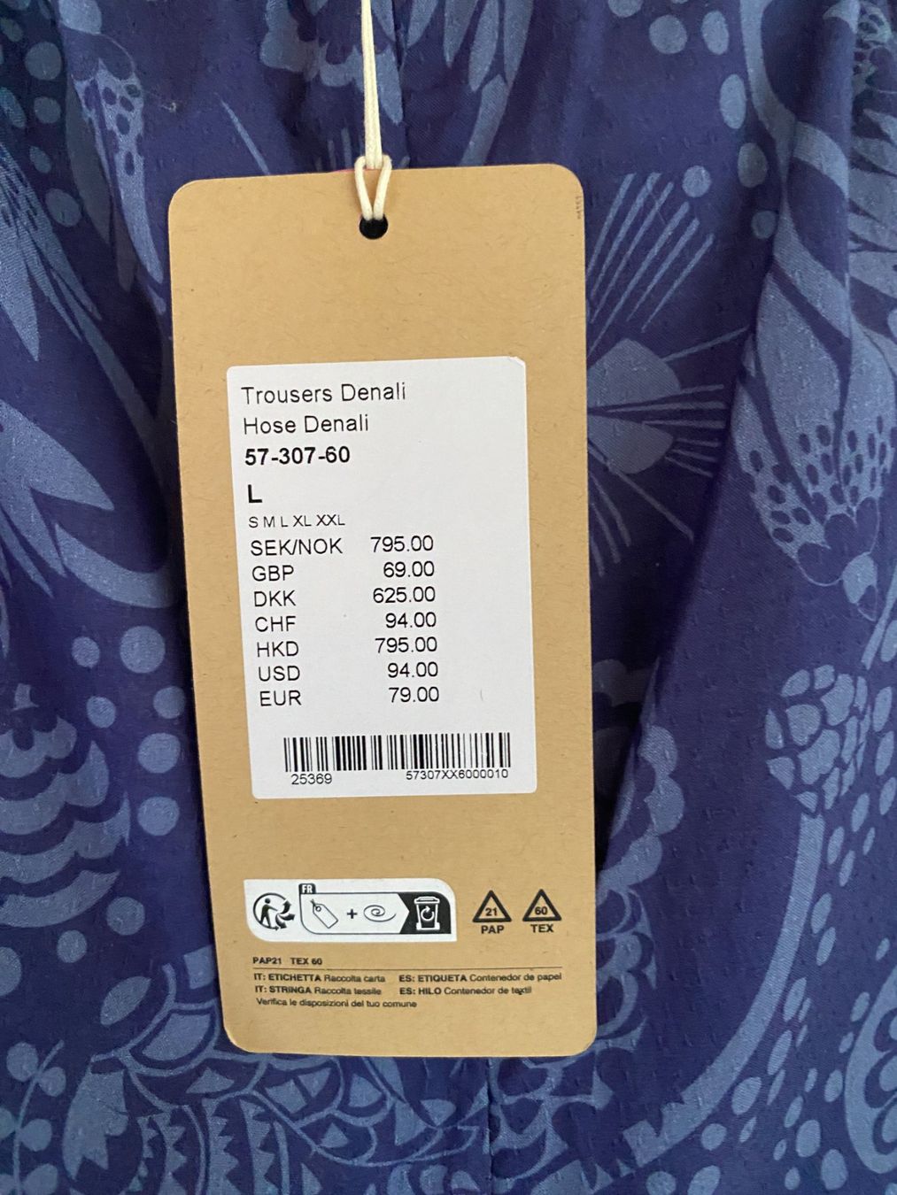 Gudrun Sjöden Pantaloni: Pantaloni DENALI Gudrun Sjöden – Nuovo (secondo la descrizione) da Verscio venduto da bat_wyx6 2