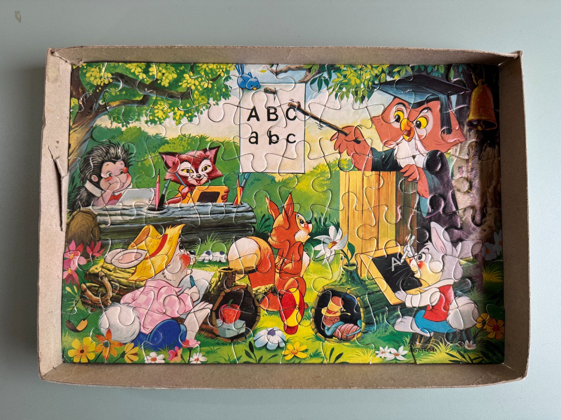 Puzzle: Vintage Puzzle von MB – Usato da Kägiswil venduto da Jindujune 1