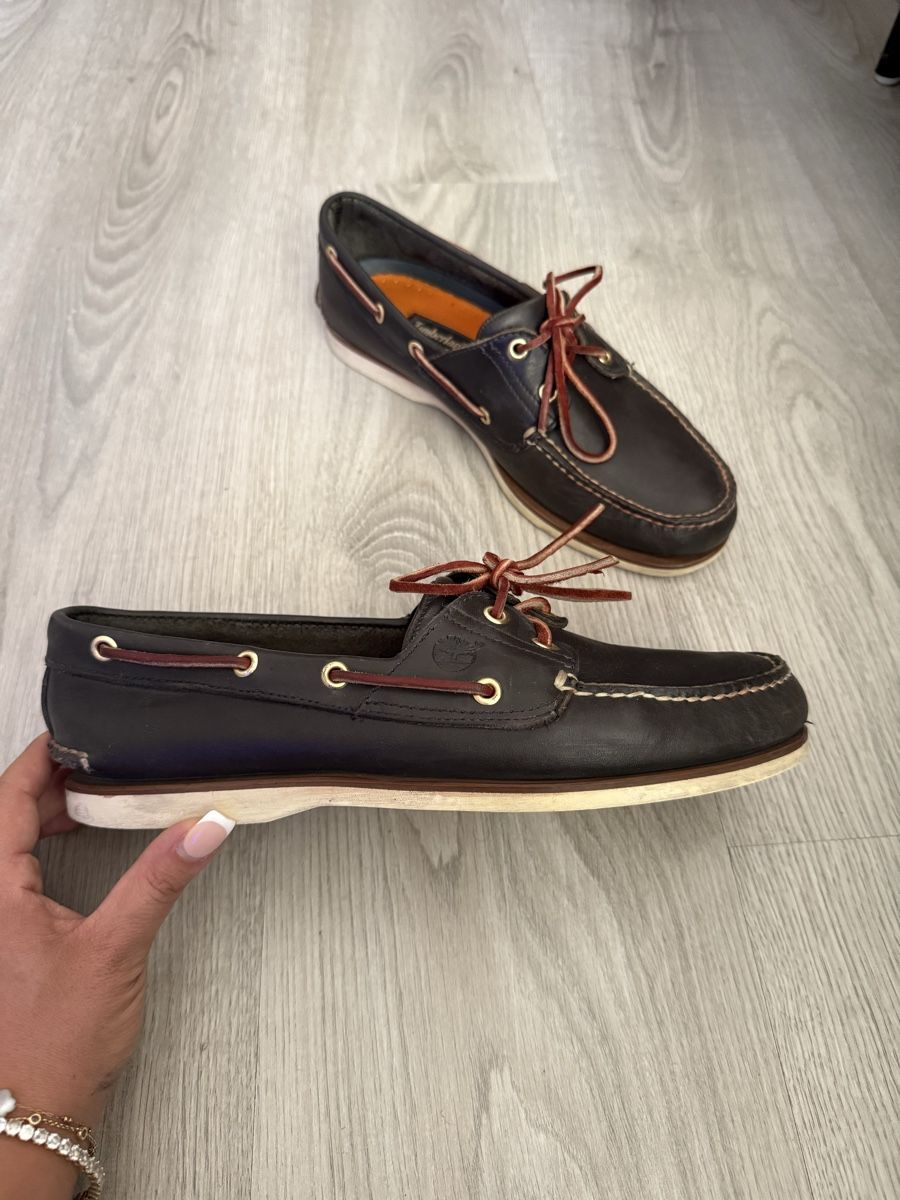 Scarpe da uomo: Chaussures bateau Timberland en cuir – Usato da Lausanne venduto da Mode_350 3