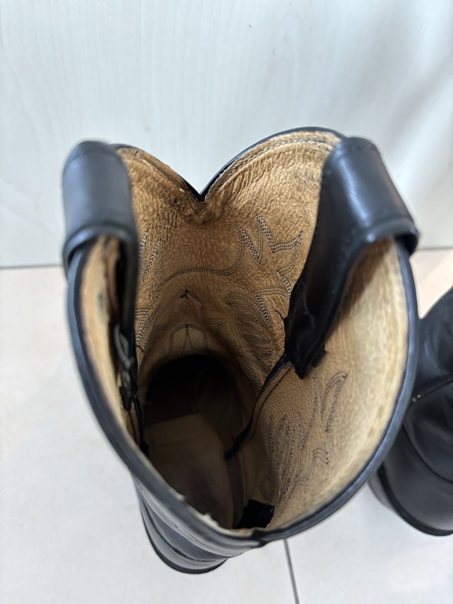 Damenschuhe: Cowboystiefel, echt Leder, Gr. 37,5 – Gebraucht aus Tuggen von TG_SZ 3