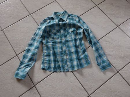 Lässige Karobluse/Schöffel
