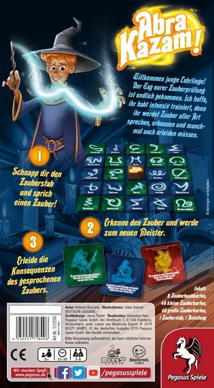 Pegasus Spiele Giochi: Spiel Abra Kazam! – Nuovo e nell'imballaggio originale da Uster venduto da Ludit 1