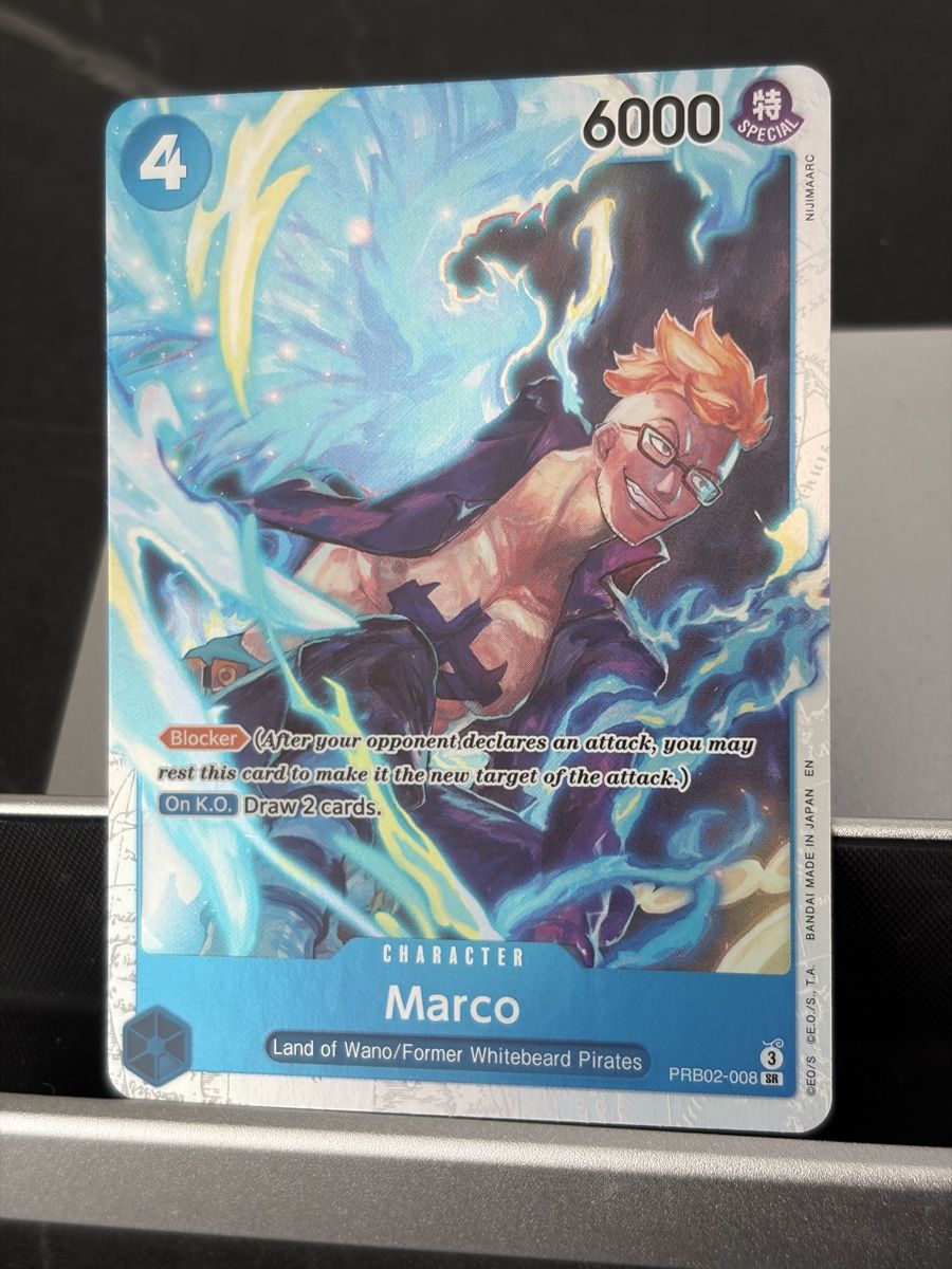 Bandai Cartes à collectionner: One Piece PRB02-008 Marco, Englisch – Neuf (Voir description) à St. Gallen par cambitcg