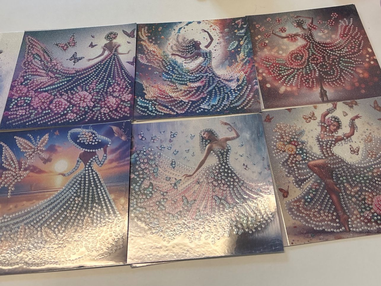 Kit bricolage: Diamond Paiting Karten Tänzerin – Nuovo (secondo la descrizione) da Amriswil venduto da SCHLOSSGEISTLI