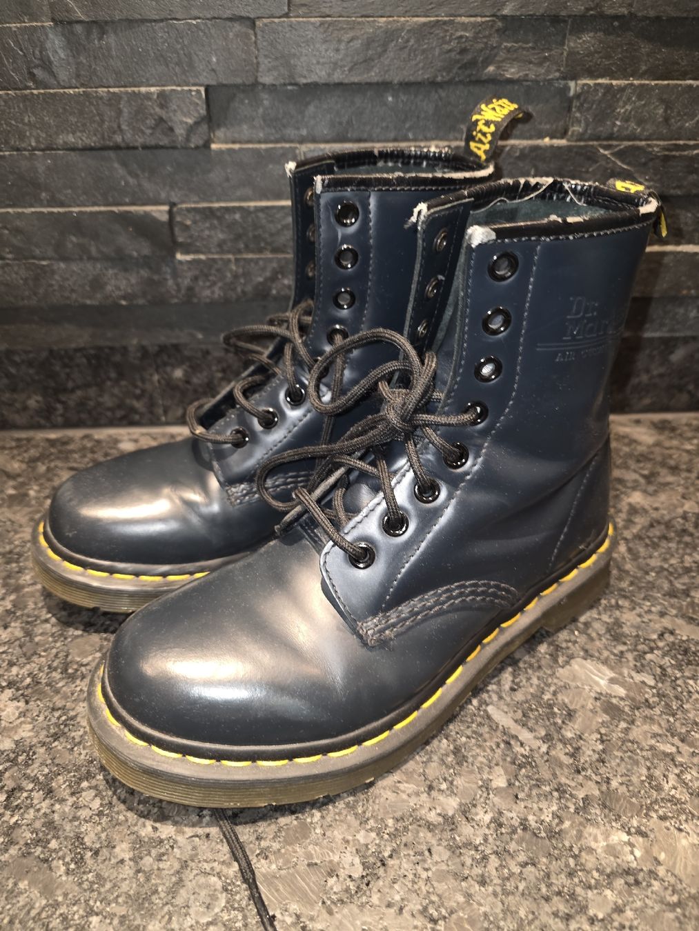Dr. Martens Chaussures femmes: Dr. Martens Boots, Gr. 37, Dunkelblau – D'occasion à Oberhasli par Pk80