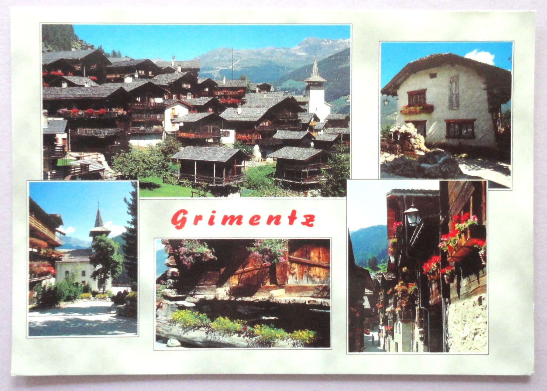 Ansichtskarten: Grimentz – Gebraucht aus Fétigny von Billy2miny