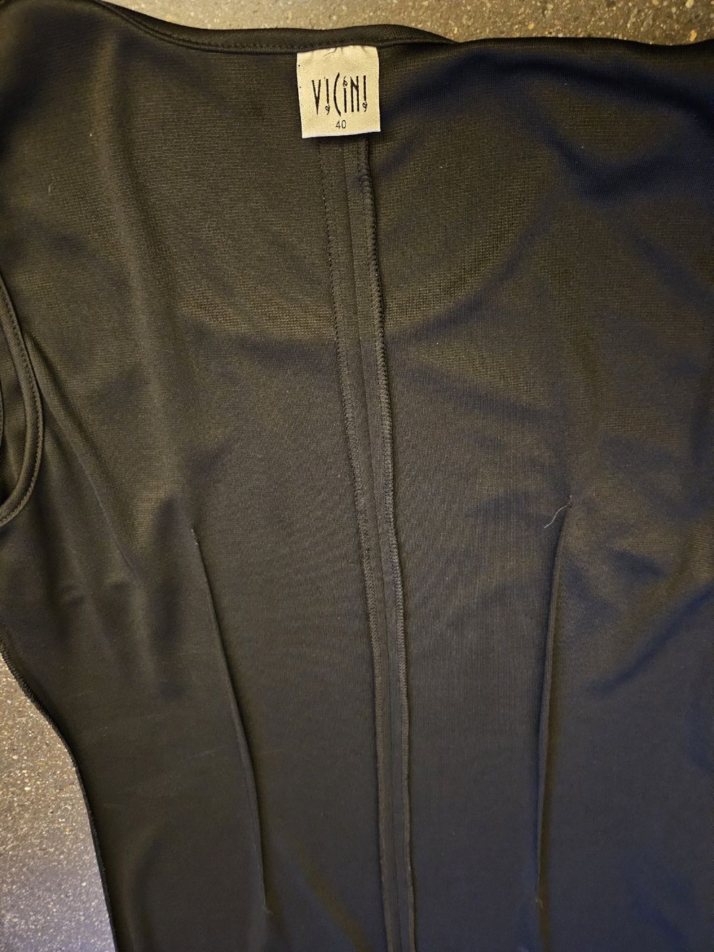 Kleider: schwarzes Kleid Vicini Gr. 40 – Neu (gemäss Beschreibung) aus Anwil von tamoos 7