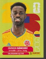 FIFA WORLD CUP 2026 Panini Sticker COL 4 DAVINSON SANCHEZ