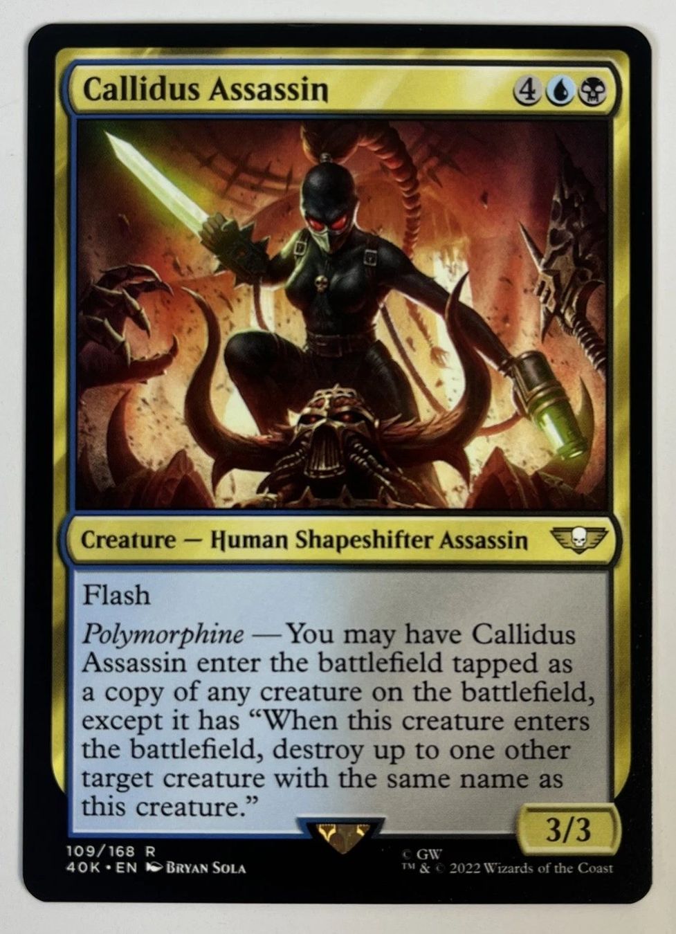 Magic The Gathering Cartes à collectionner: Callidus Assassin - MTG - EN – D'occasion à Bolligen par Gurkenfeld