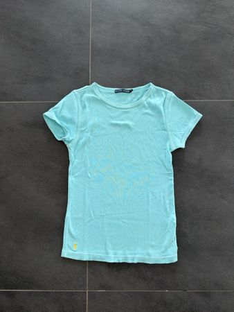 Ralph Lauren Damen T-Shirt, hellblau, Gr. S, Sommer-Look