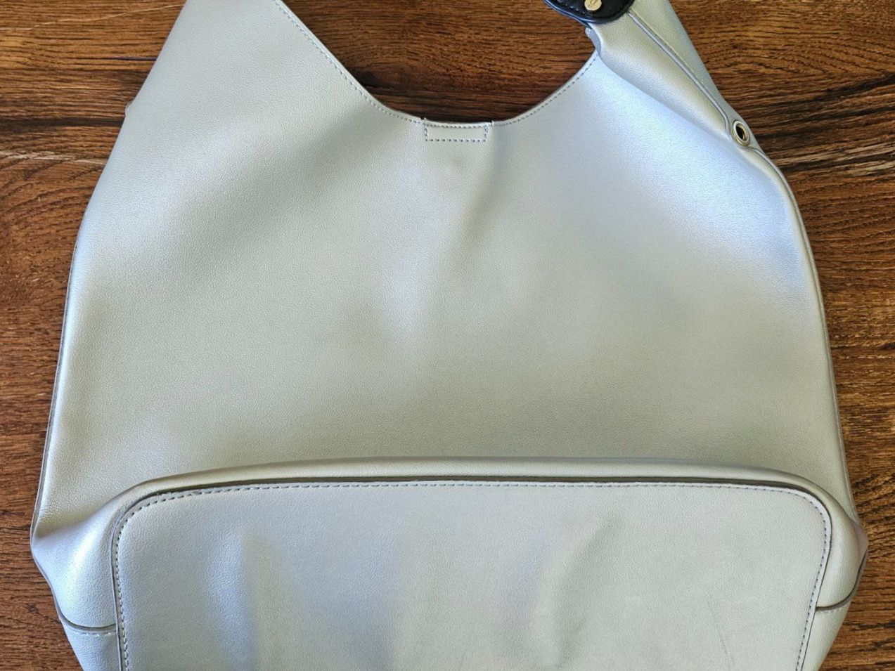 Borse da donna: Silberne grosse Shopper-Tasche – Usato da Zürich venduto da natalos 3